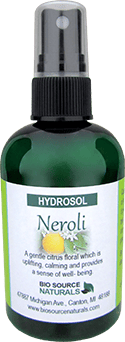 Neroli hydrosol spray